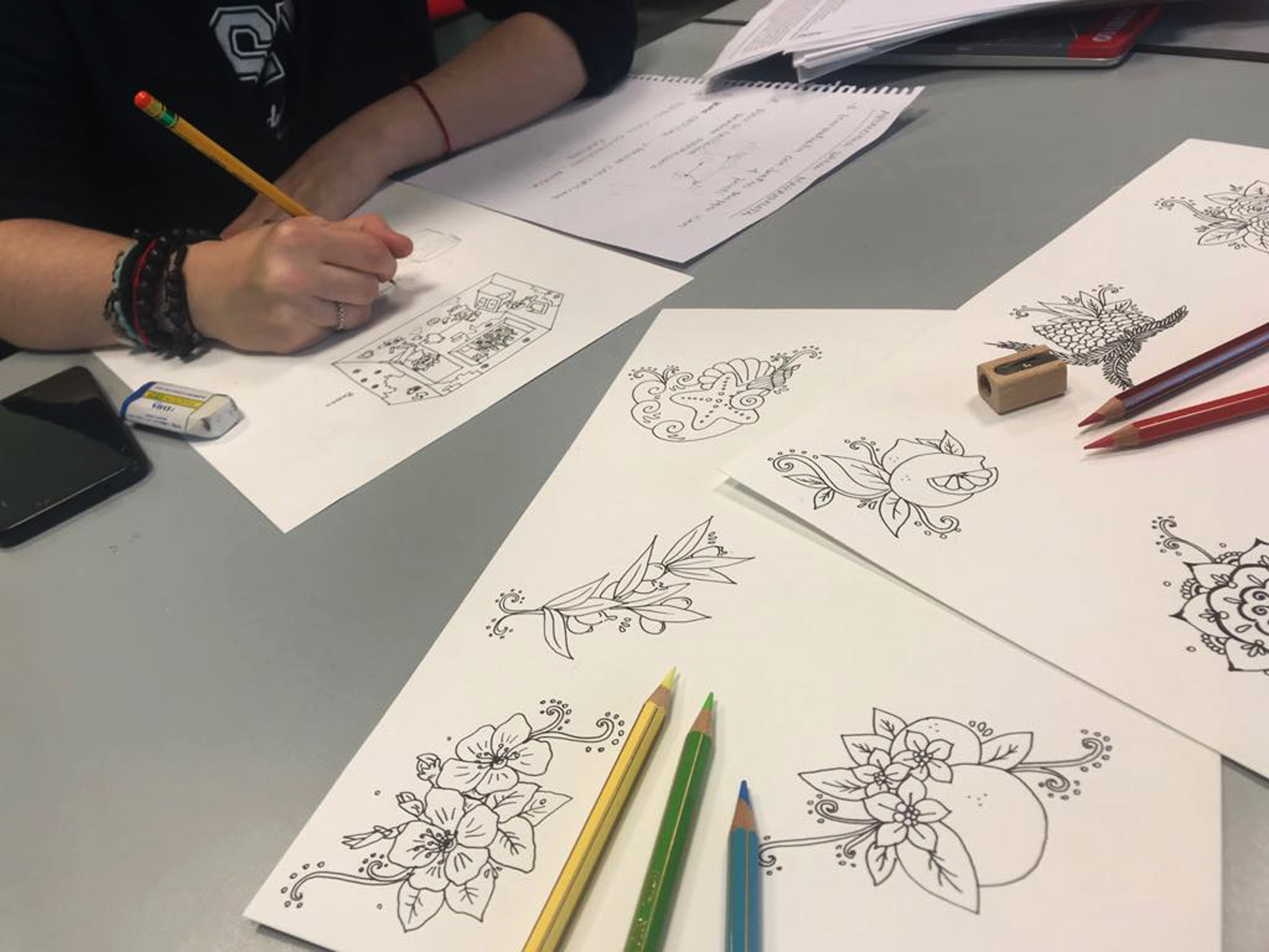 La storia di Serena, illustratrice nel progetto 