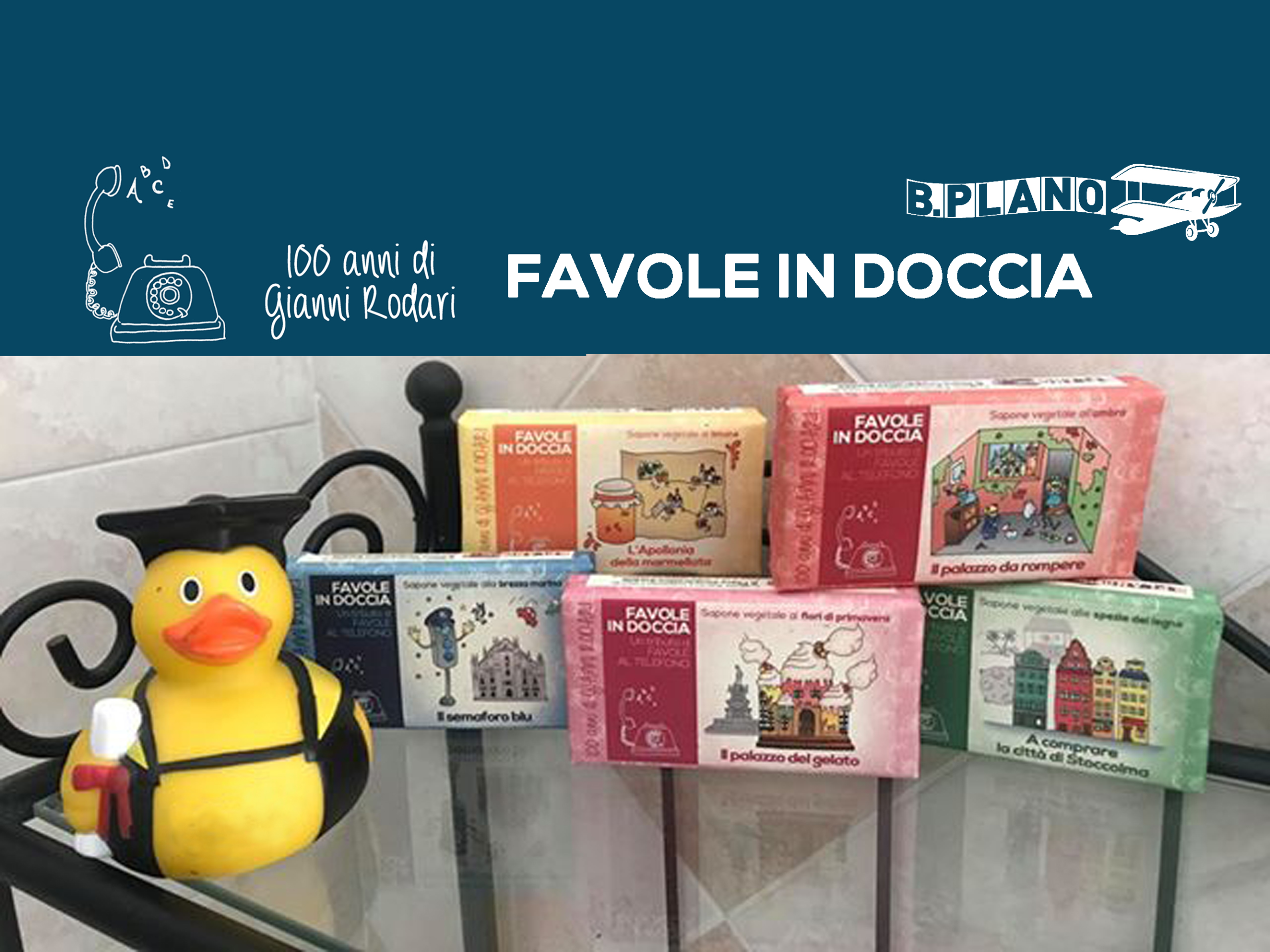 FAVOLE IN DOCCIA, il nostro tributo a Rodari